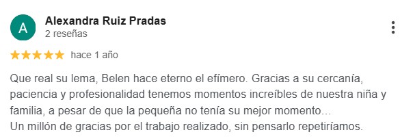 reseña fotografa de familia de barcelona