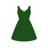 vestido elegante para navidad